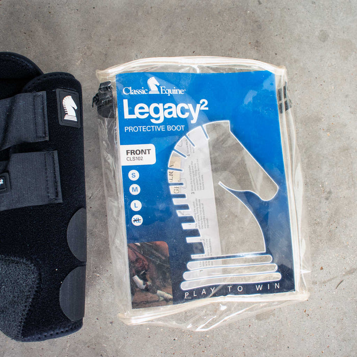 Like NEW Classic Equine Xlarge Legacy Splint Boots Front Set Sale Barn Classic Equine