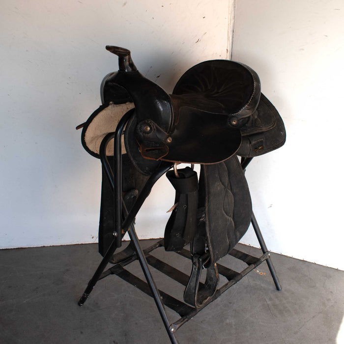 Used 14.5" King Series Rider Saddle Sale Barn MISC
