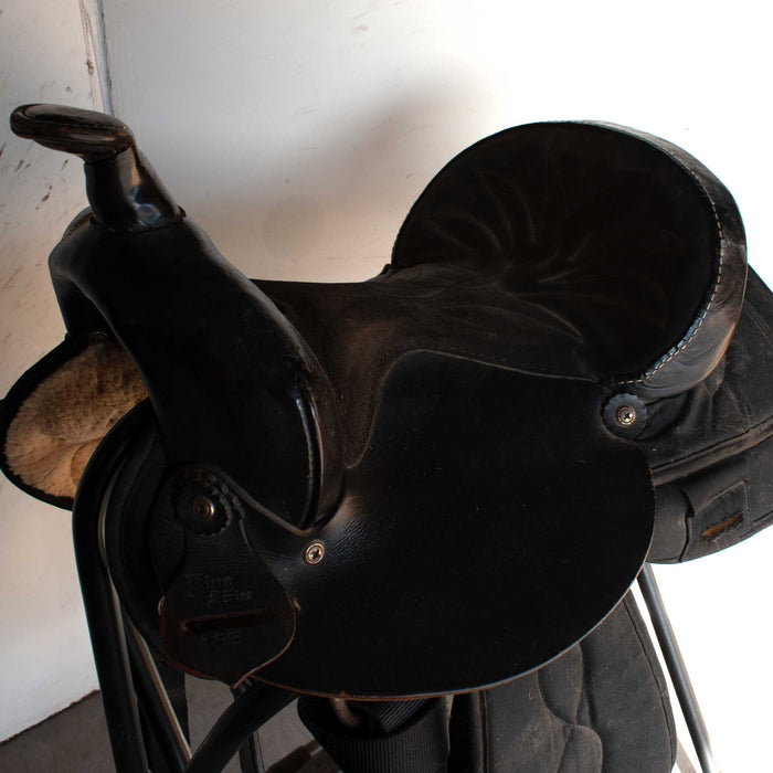 Used 14.5" King Series Rider Saddle Sale Barn MISC