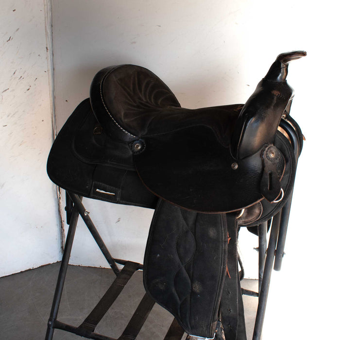 Used 14.5" King Series Rider Saddle Sale Barn MISC