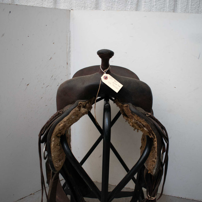 Used 17" Coats Non-Rider Saddle Sale Barn Coats