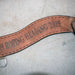 Used 32" Trophy Tripping Collar With Latigo Stitching Sale Barn Trophy