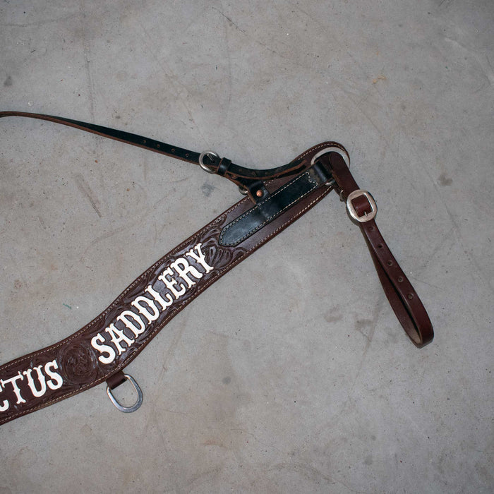 Like NEW 32" Cactus Saddlery Tripping Collar Sale Barn CACTUS SADDLERY