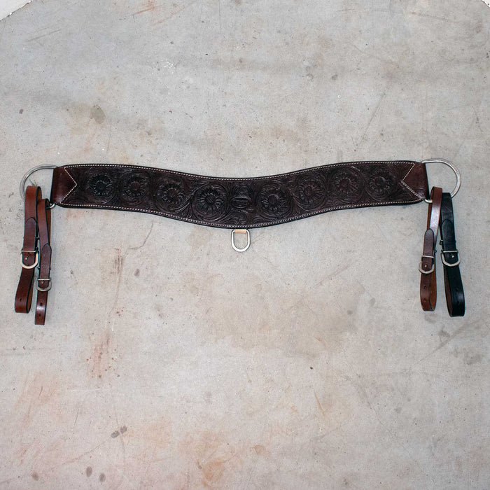 Lightly Used 32" Teskey's Floral Tripping Collar Sale Barn Teskey's