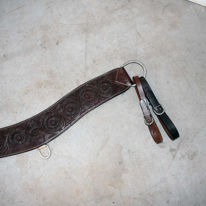 Lightly Used 32" Teskey's Floral Tripping Collar Sale Barn Teskey's