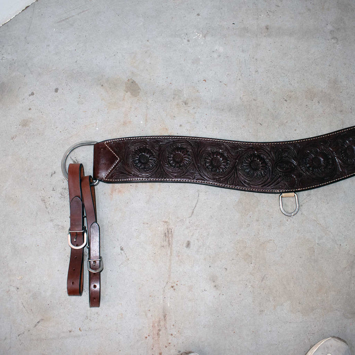 Lightly Used 32" Teskey's Floral Tripping Collar Sale Barn Teskey's