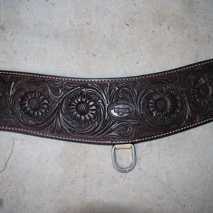 Lightly Used 32" Teskey's Floral Tripping Collar Sale Barn Teskey's