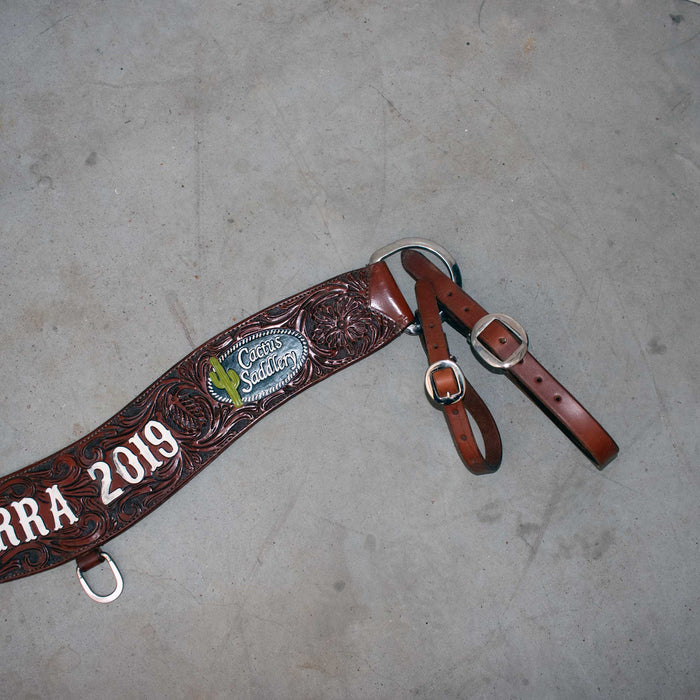 Lightly Used 32" Cactus Saddlery Tripping Collar Sale Barn CACTUS SADDLERY