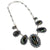 Black Jack Stone Lariat Necklace WOMEN - Accessories - Jewelry - Necklaces Sunwest Silver   