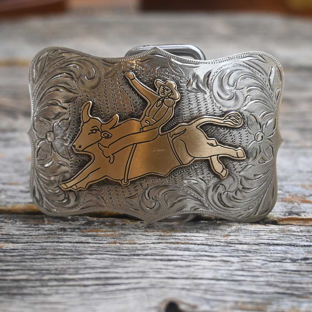 Teskey's Bull Rider Buckle   _CA800 ACCESSORIES - Additional Accessories - Buckles Teskey's   