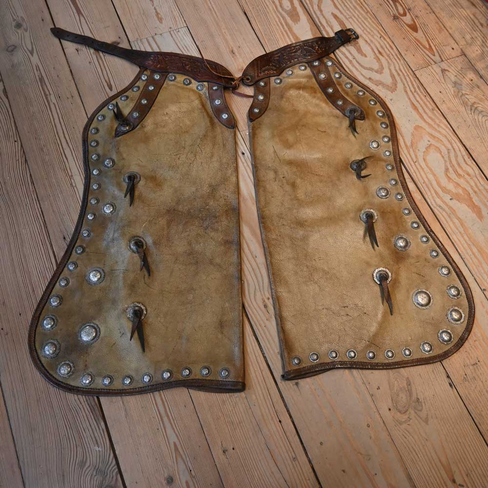 Vintage Cowboy Chaps  - Brock Connolly Bros., Billings Mt Chaps _CA1051