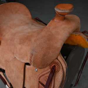 15.5" TESKEY'S STRIP DOWN RANCH SADDLE Saddles TESKEY'S SADDLERY LLC   