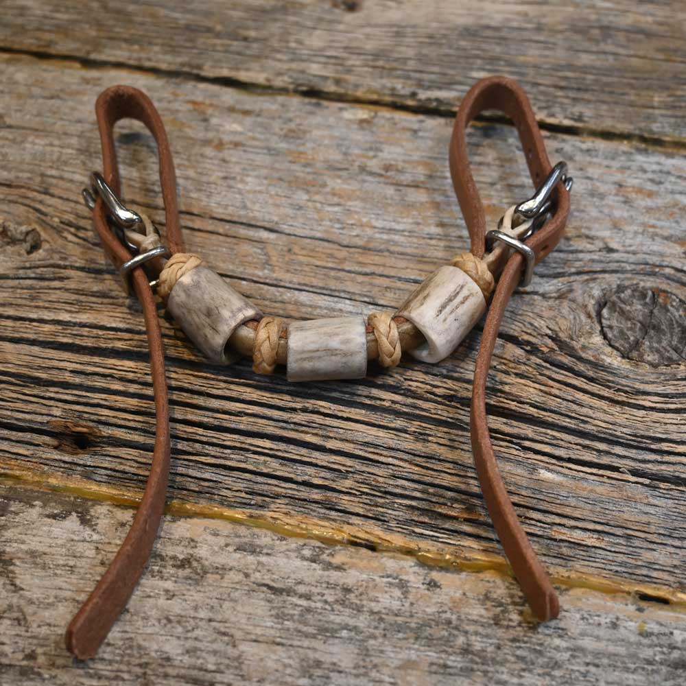 Billy Albin Antler and Rawhide Curb Tack - Curb BILLY ALBIN