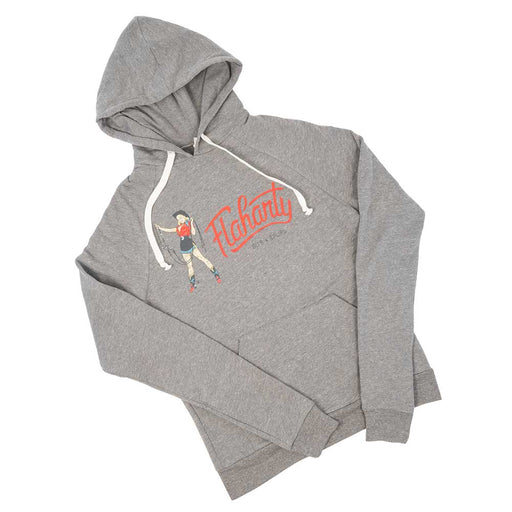 Flaharty Logo Grey Raglan Hoodie MEN - Clothing - Pullovers & Hoodies Flaharty   