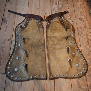 Vintage Cowboy Chaps - Brock Connolly Bros., Billings Mt Chaps _CA1051 Tack - Chaps & Chinks Brock Connolly Bros.