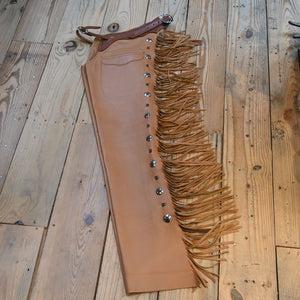 Teskey's Versatility Xtra Small Leather Shotgun Chaps - CHAP1111 Tack - Chaps & Chinks Teskey's