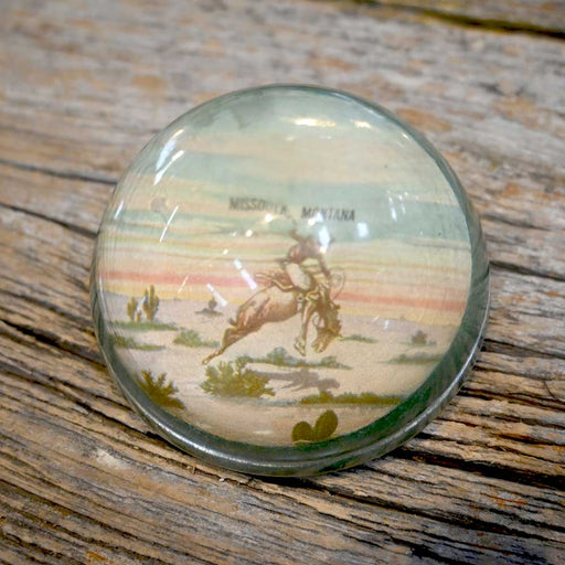 Vintage Glass Paper Weight from Montana Collectibles Teskey's