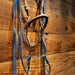 Neoprene Hackamore w/Blue nylon spit reins Sale Barn MISC