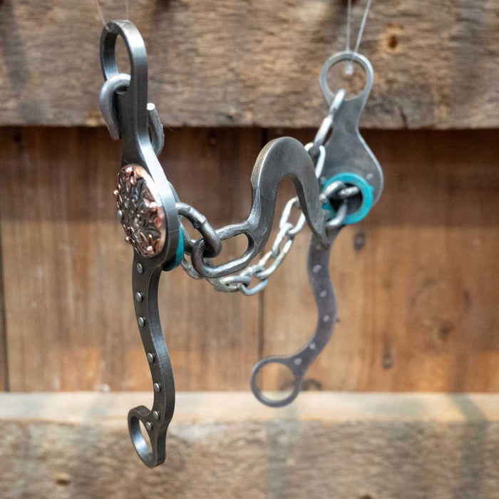 Petska Washer Port Silver Star Concho Bit