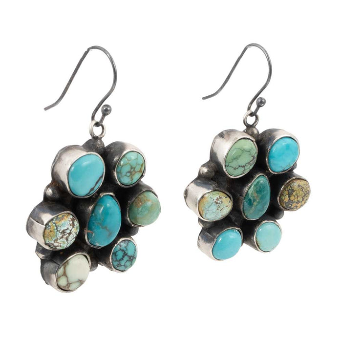 Carico Lake Turquoise Squash Blossom Set WOMEN - Accessories - Jewelry - Jewelry Sets Al Zuni   