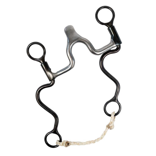 Dutton Long Cavalry Shank with P2 Mouthpiece Bit Tack - Bits Dutton   