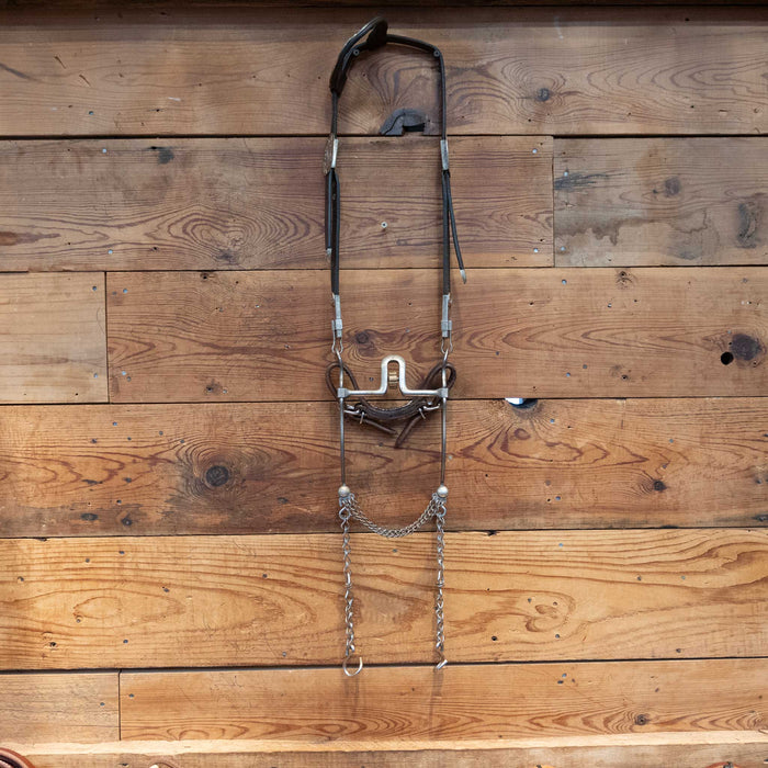 Garcia Silver Mounted Flat Port Bit w/Roller 1/2 Rig Tack - Rigs Garcia