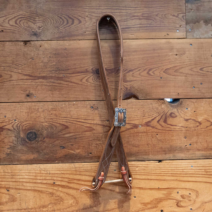 Brown 3/4" Split Ear Headstall