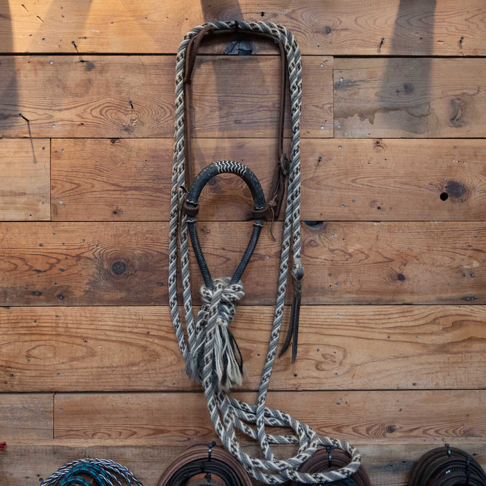 Bosal w/ Mohair Mecate Reins Tack - Nosebands & Tie Downs MISC