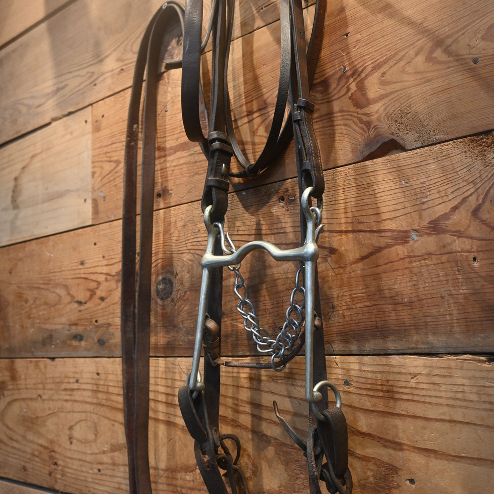 Bridle Rig  Low Port Bit SBR456 Sale Barn misc   