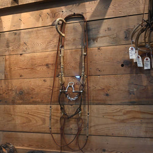 Bridle Rig - Kerry Kelley Silver Mounted Phil Rapp Port with Roller Rig - RIG648 Tack - Rigs Kerry Kelley