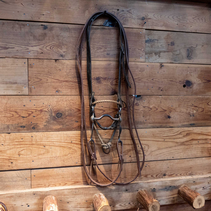 Stamped "Kelly" Port Bit Bridle Rig