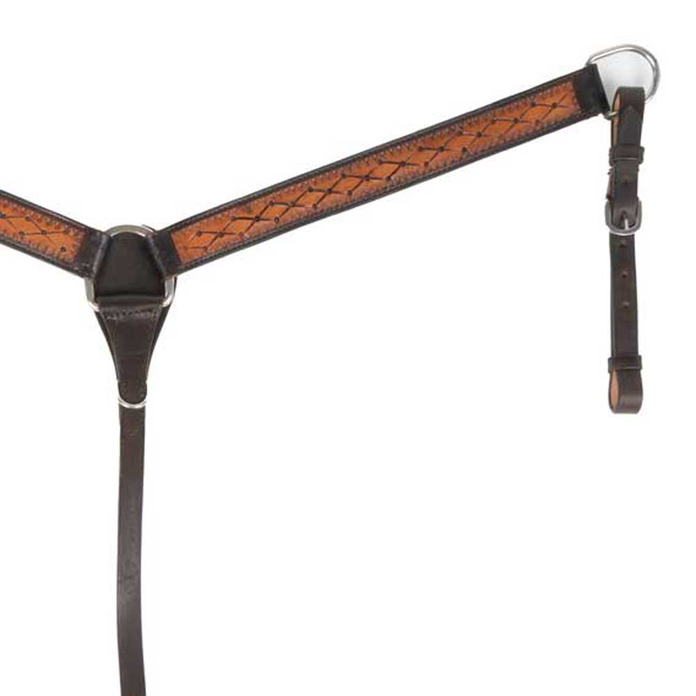 Teskey's 1 1/2" Quilted Breast Collar Tack - Breast Collars Teskey's