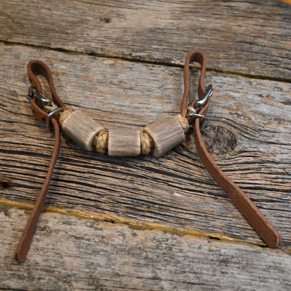 Handmade by Billy Albin - Antler and Rawhide Curb AAHT128 Tack - Misc BILLY ALBIN