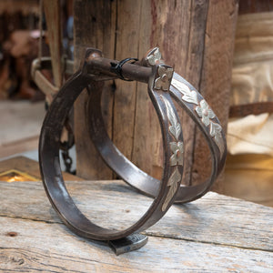 Silver Mounted Oxbows Stirrups Collectibles Teskey's
