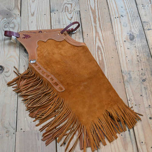 Rockin-Y - Chinks Rust - Large Rough-out     Chink004 Tack - Chaps & Chinks Rockin-Y Chaps   