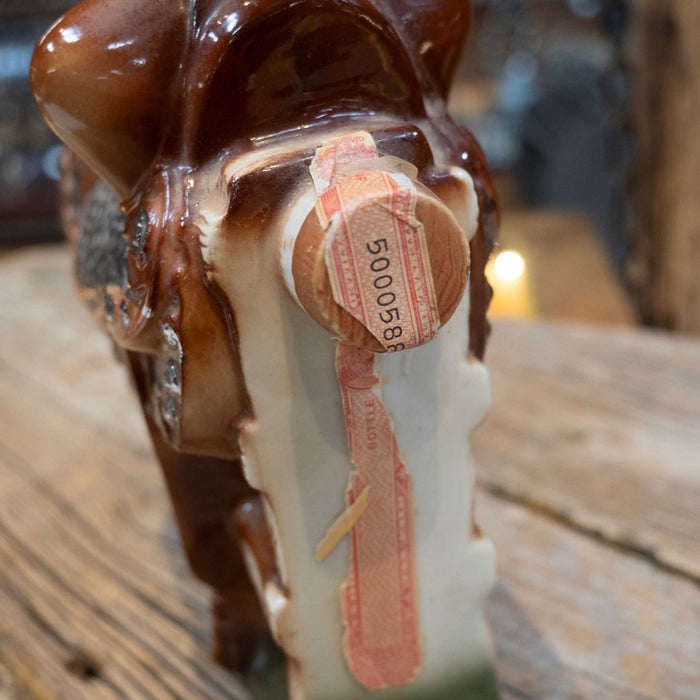 1973 Ezra Brooks  "Rodeo of Rodeos" Whisky Decanter