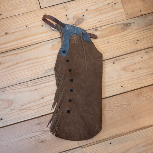 Kid's Brown Roughout Chaps Tack - Chaps & Chinks Teskey's