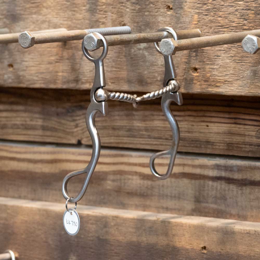 Kerry Kelley 02S Twisted Wire Snaffle Bit KK780 Teskeys