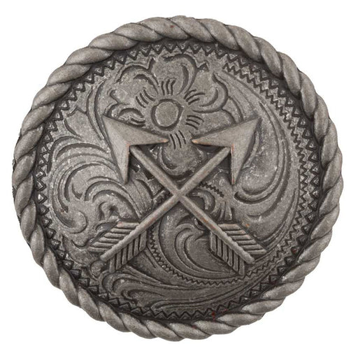 Crossed Arrows Concho Tack - Conchos & Hardware MISC   