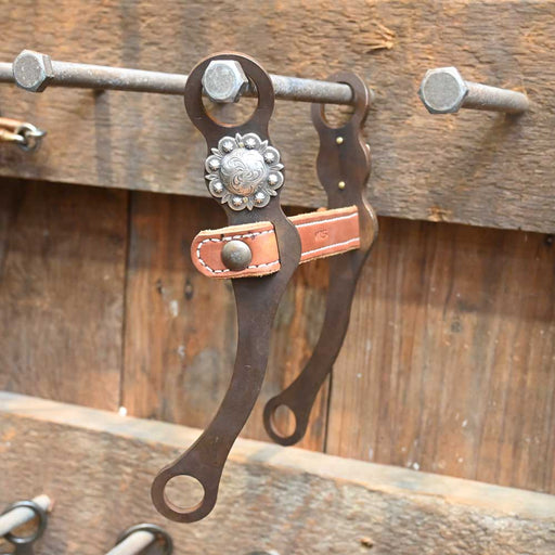 Dale Myers Leather Strap 10" Shank Bit Tack - Bits Dale Myres