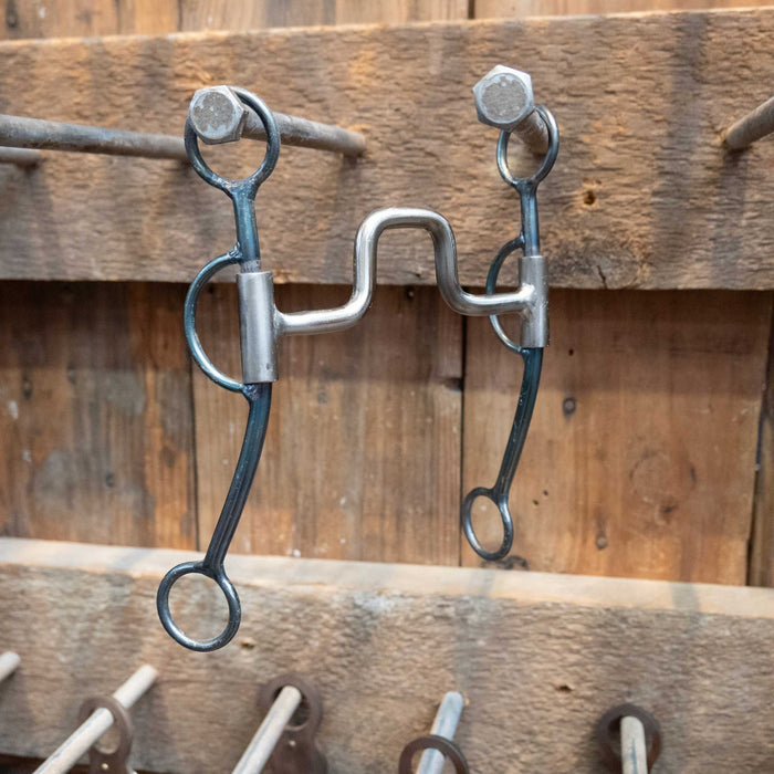 Pat Stevens Square Solid Port Bit 1641 Tack - Bits Pat Stevens