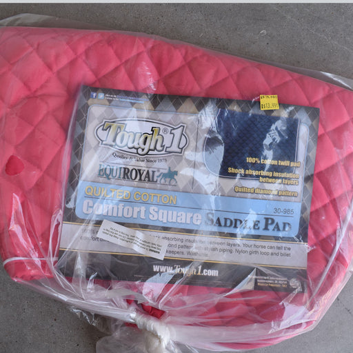 NEW Tough 1 Comfort Square Saddle Pad Sale Barn Teskey's