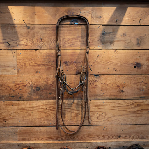 Locked O-Ring Snaffle Bridle Rig Tack - Rigs MISC