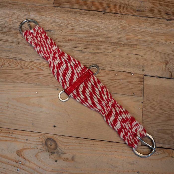 Josh Ownbey Hardware on 29" Mohair Cinch Tack - Cinches Classic Equine