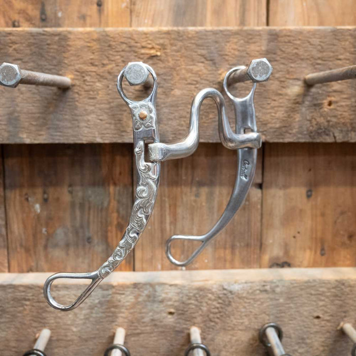 Cutrell Silver Mounted Solid Port Bit Tack - Bits Cutrell