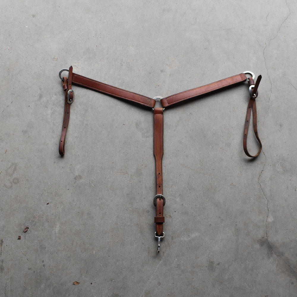 Used Oiled Leather Breast Collar Sale Barn Teskey's