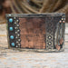 The Rowdy Rose Copper Feather Belt Buckle W/Turquoise ACCESSORIES - Additional Accessories - Buckles Rowdy Rose