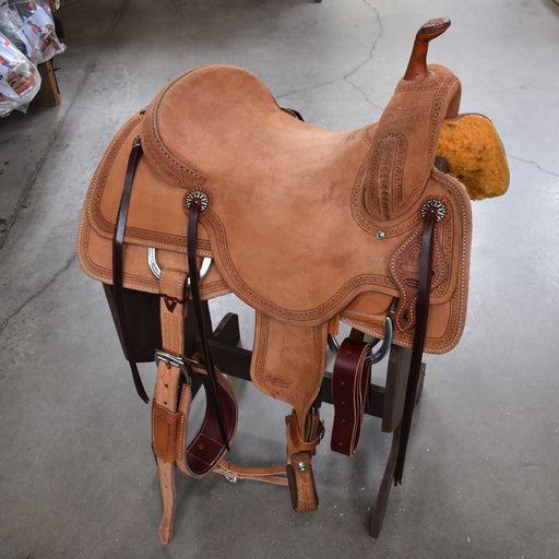 15.5" JEFF SMITH BUSTER WELCH CUTTING SADDLE Saddles - New Jeff Smith