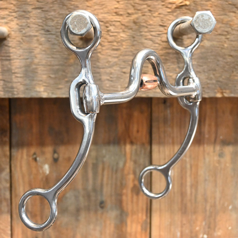 Cow Horse Supply Port with Roller Bit CHS269 Tack - Bits Cow Horse Supply