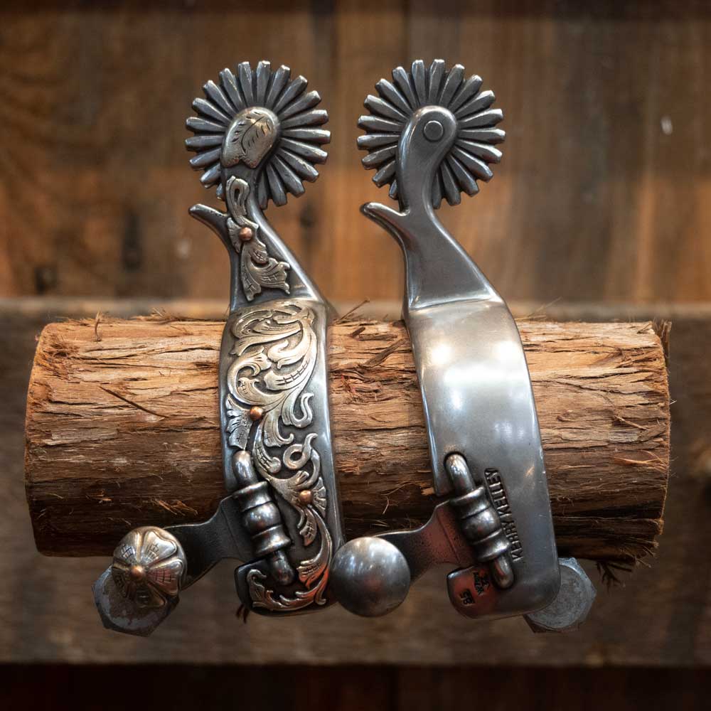 Kerry Kelley Silver Mounted Women's #85 Spurs